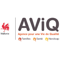 Logo de l'AVIQ (Agence pour une vie de qualité)
